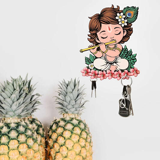 Krishna Key Holder – A Divine Touch to Your Wall